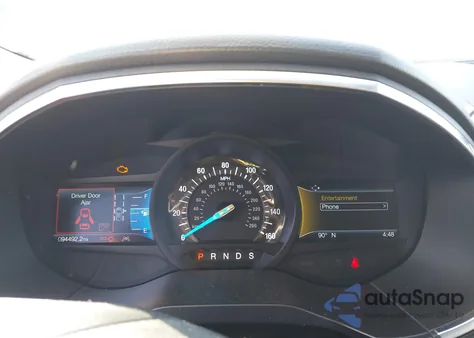 2020 Ford Edge Titanium z USA, uszkodzony, nr VIN 2FMPK3K92LBA45607